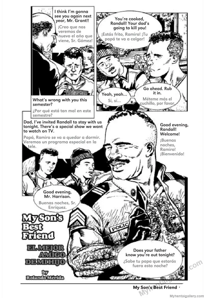 My Best Friend And Father 1 porno comics Cover