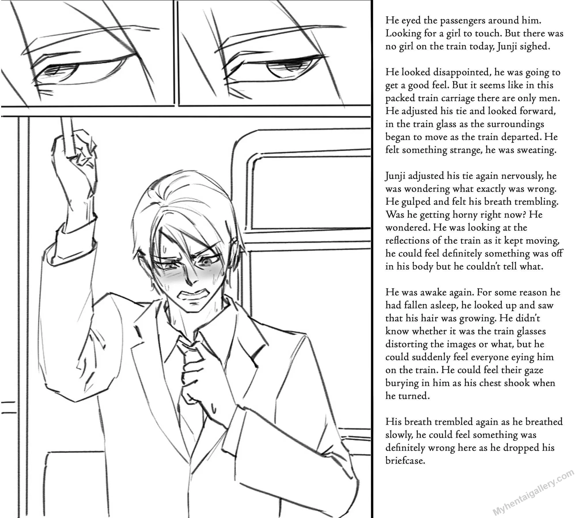 Train Stop porno comics