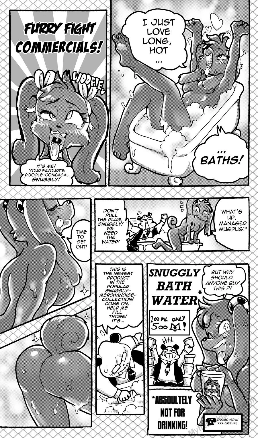 Furry Fight Chronicles 24 - The Clearing porno comics
