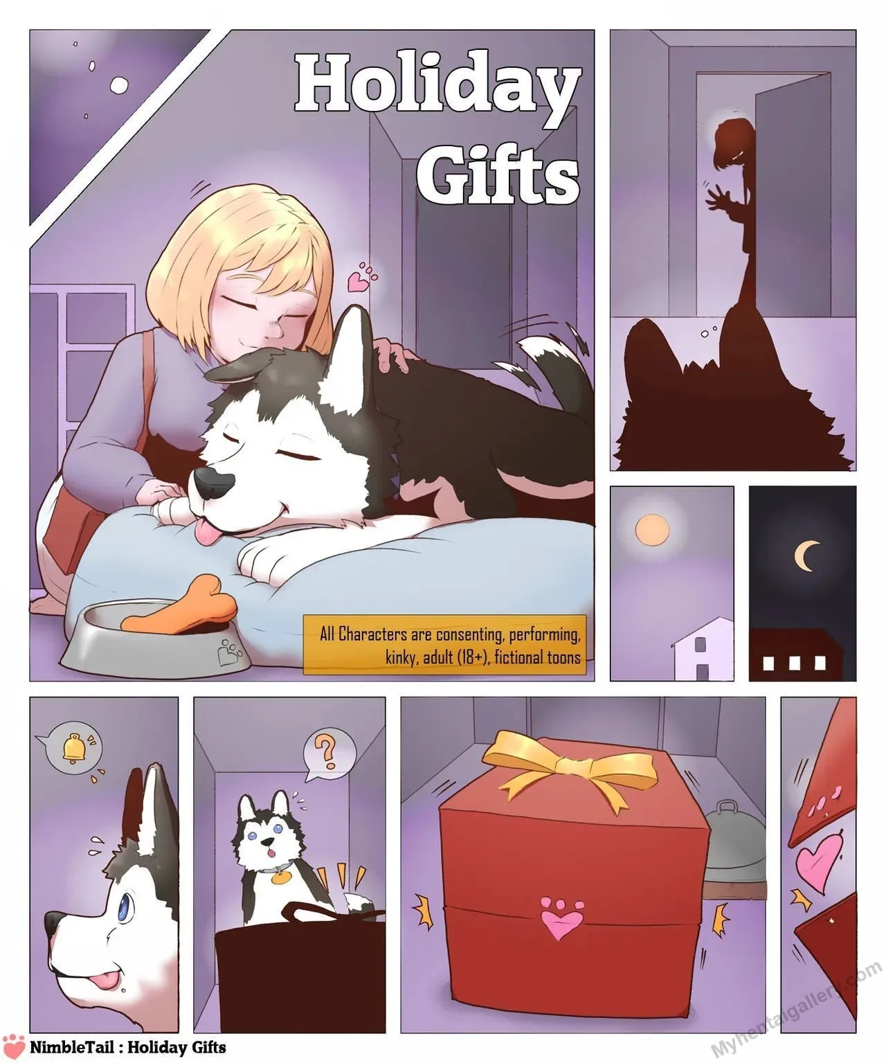 Holiday Gifts porno comics Cover