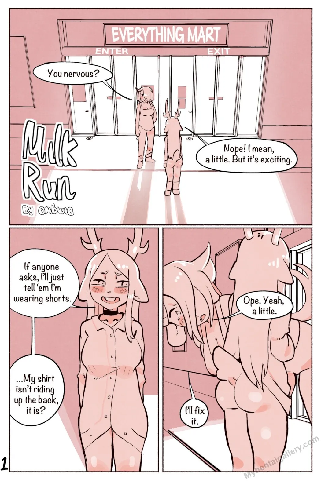 Milk Run porno comics