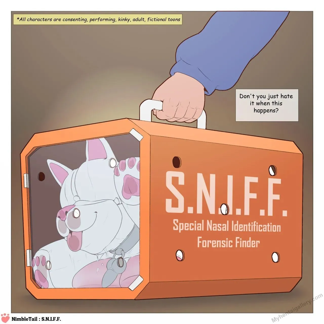 S.N.I.F.F porno comics Cover