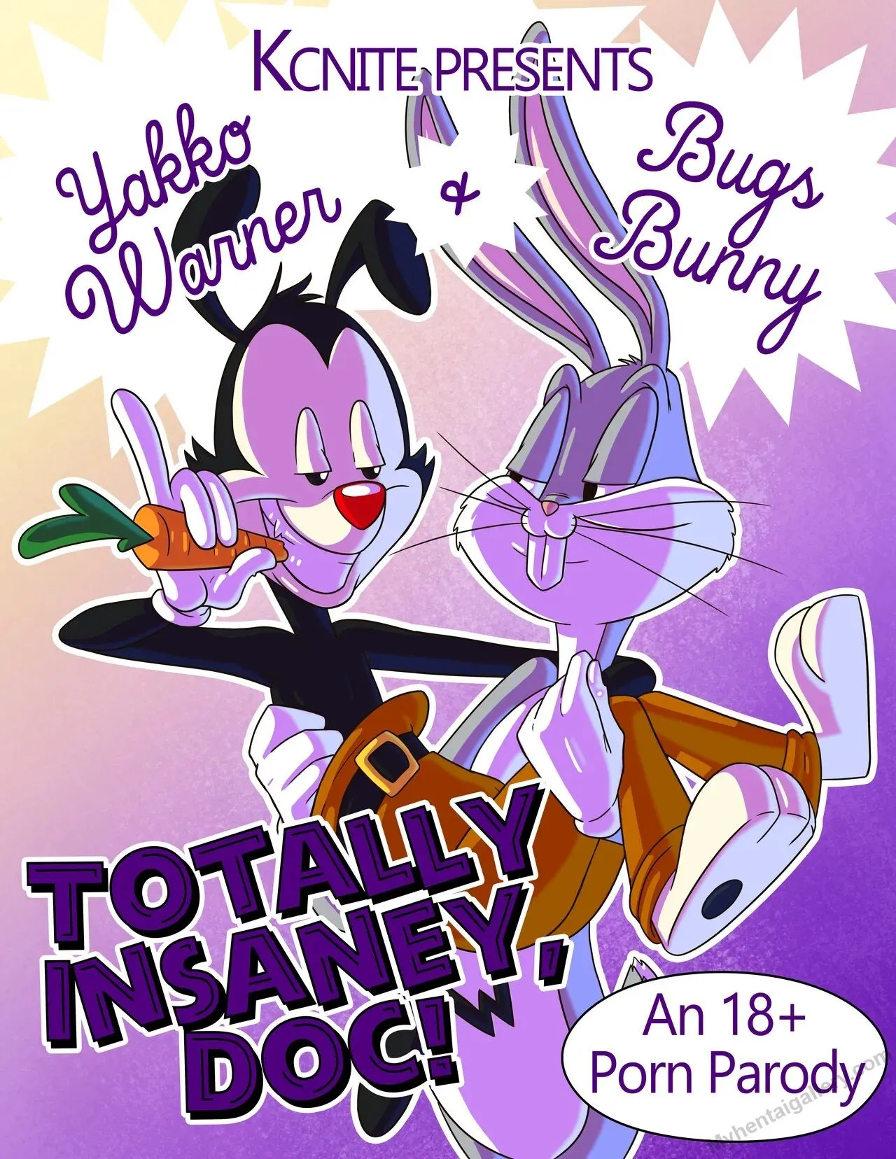 Totally Insaney, Doc! porno comics Cover