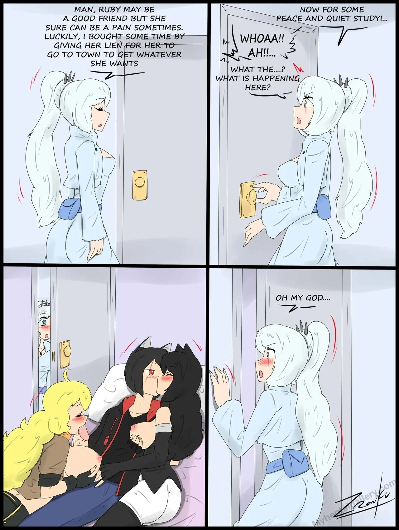 Sexy Finding porno comics Cover