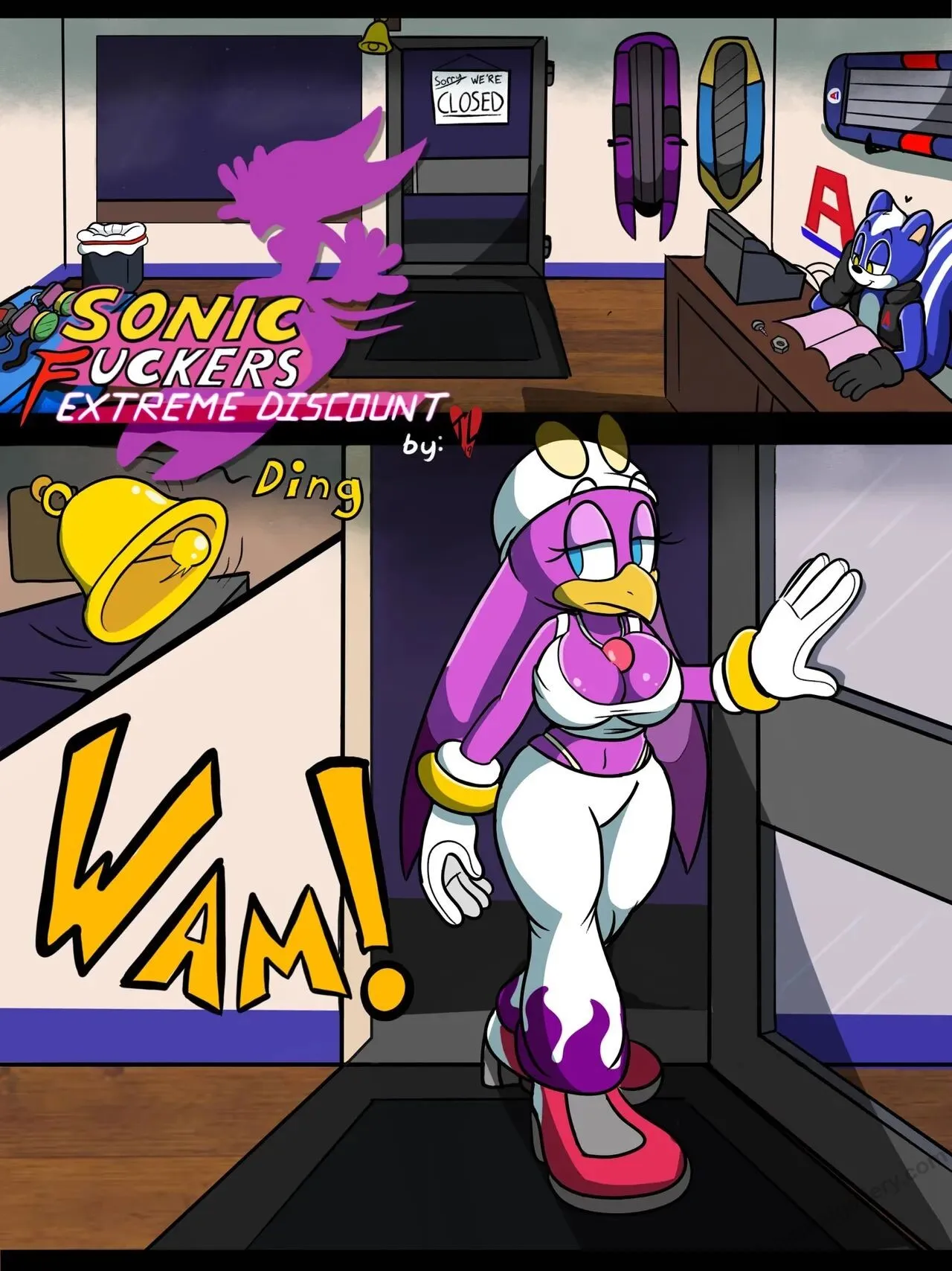 Sonic Fuckers - Extreme Discount porno comics