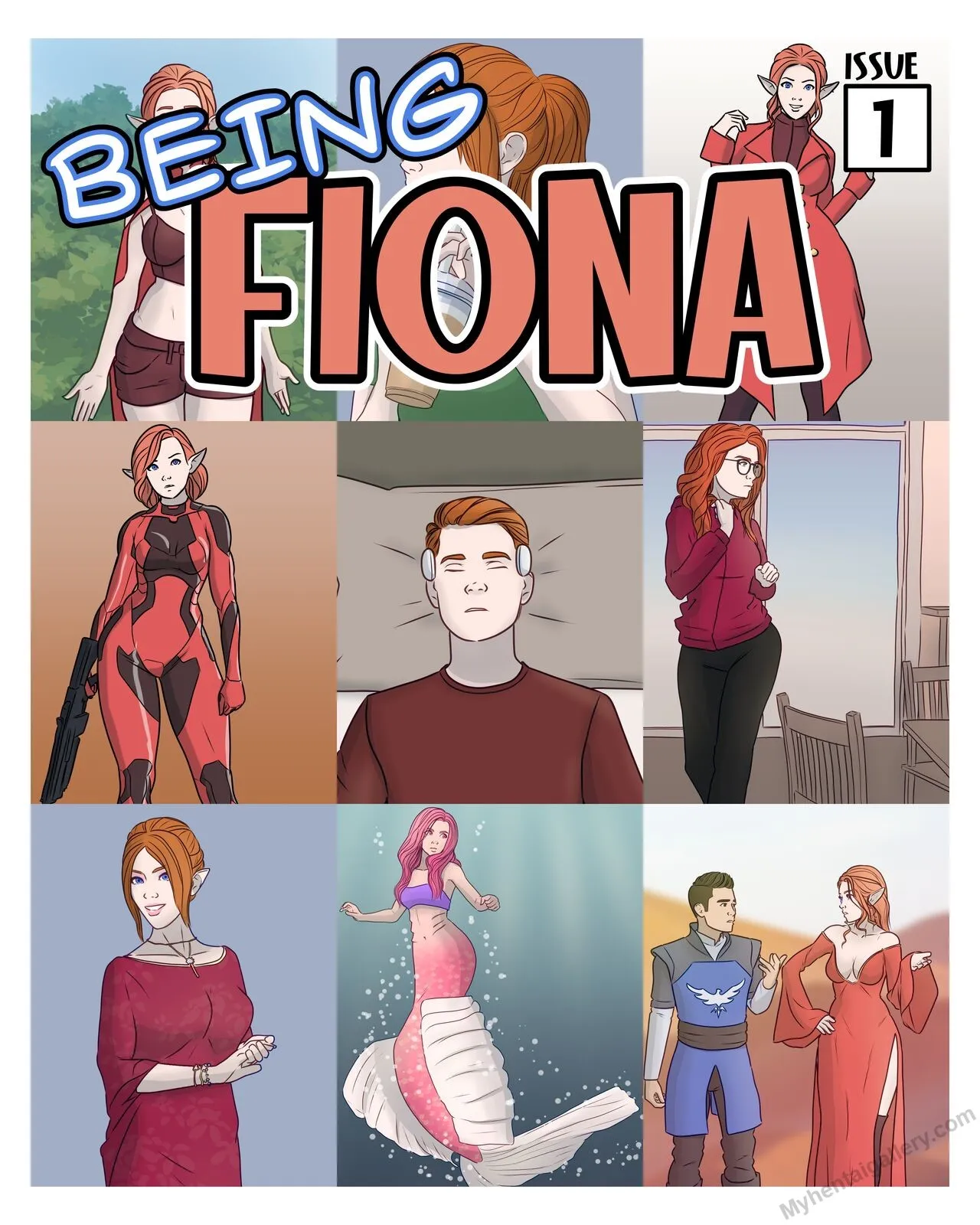 Being Fiona 1 porno comics Cover