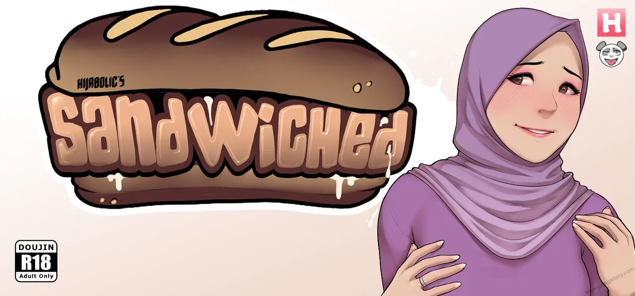 Sandwiched porno comics Cover