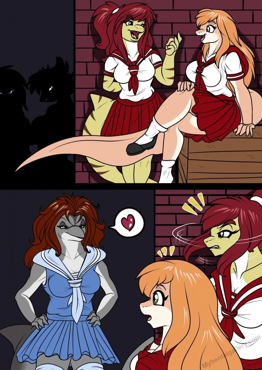 Mystery Of The Vanishing Varsity Girls porno comics Cover