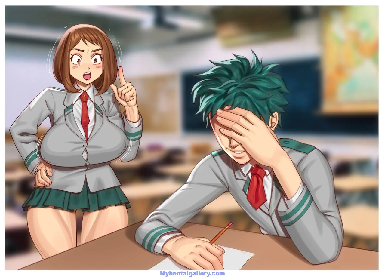 Uraraka porno comics