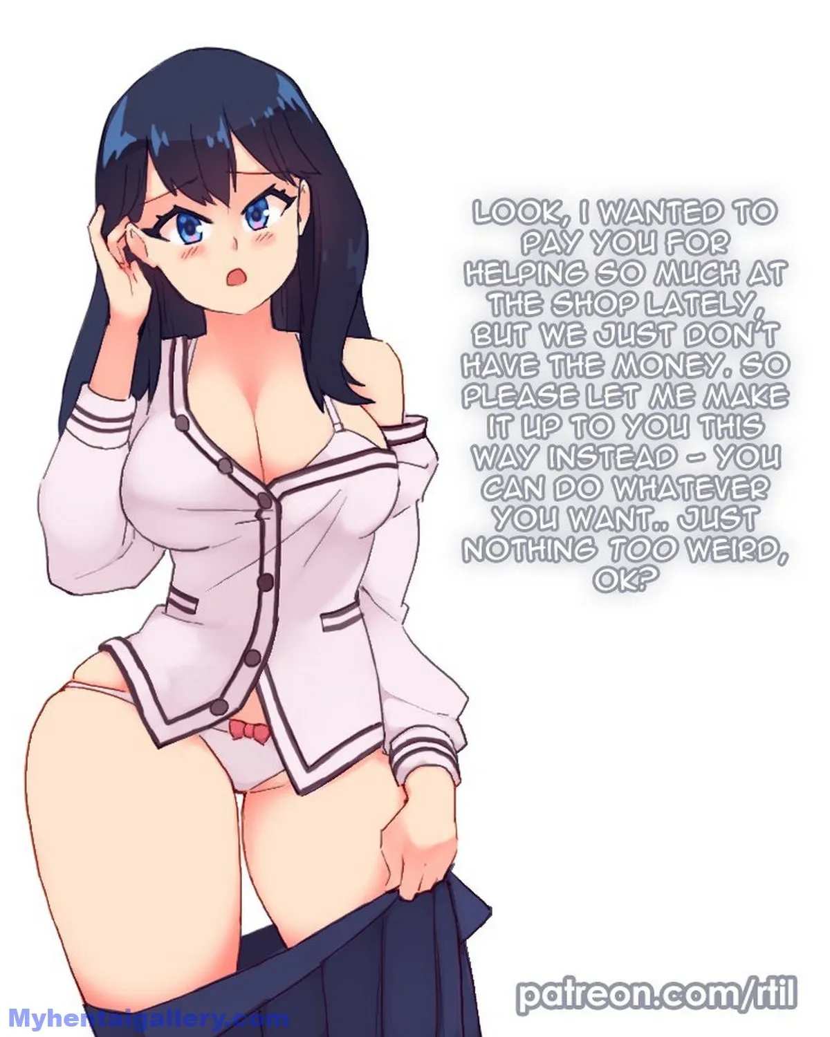 Rikka's Offer porno comics