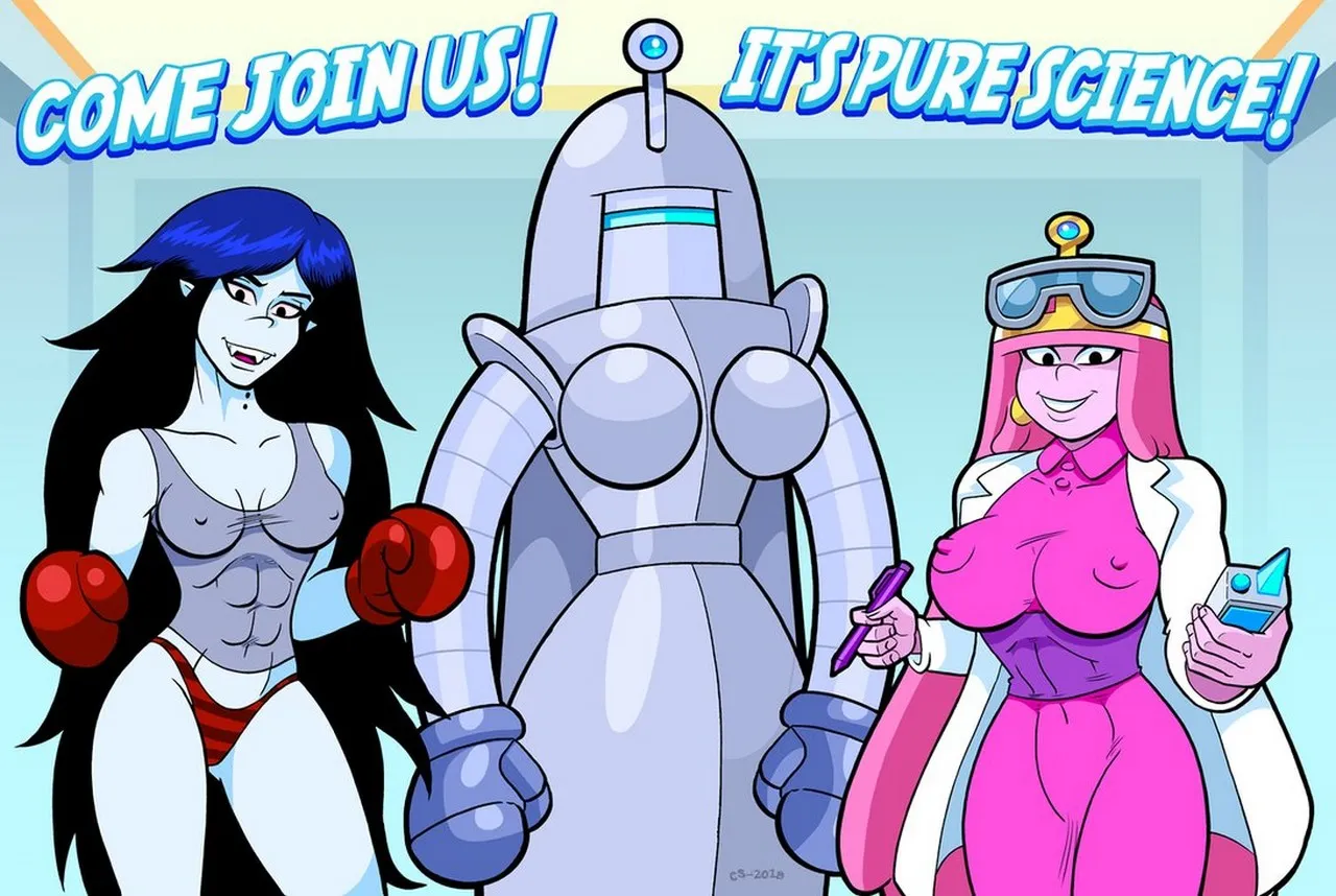 Bubblegum's Boxer Bot porno comics