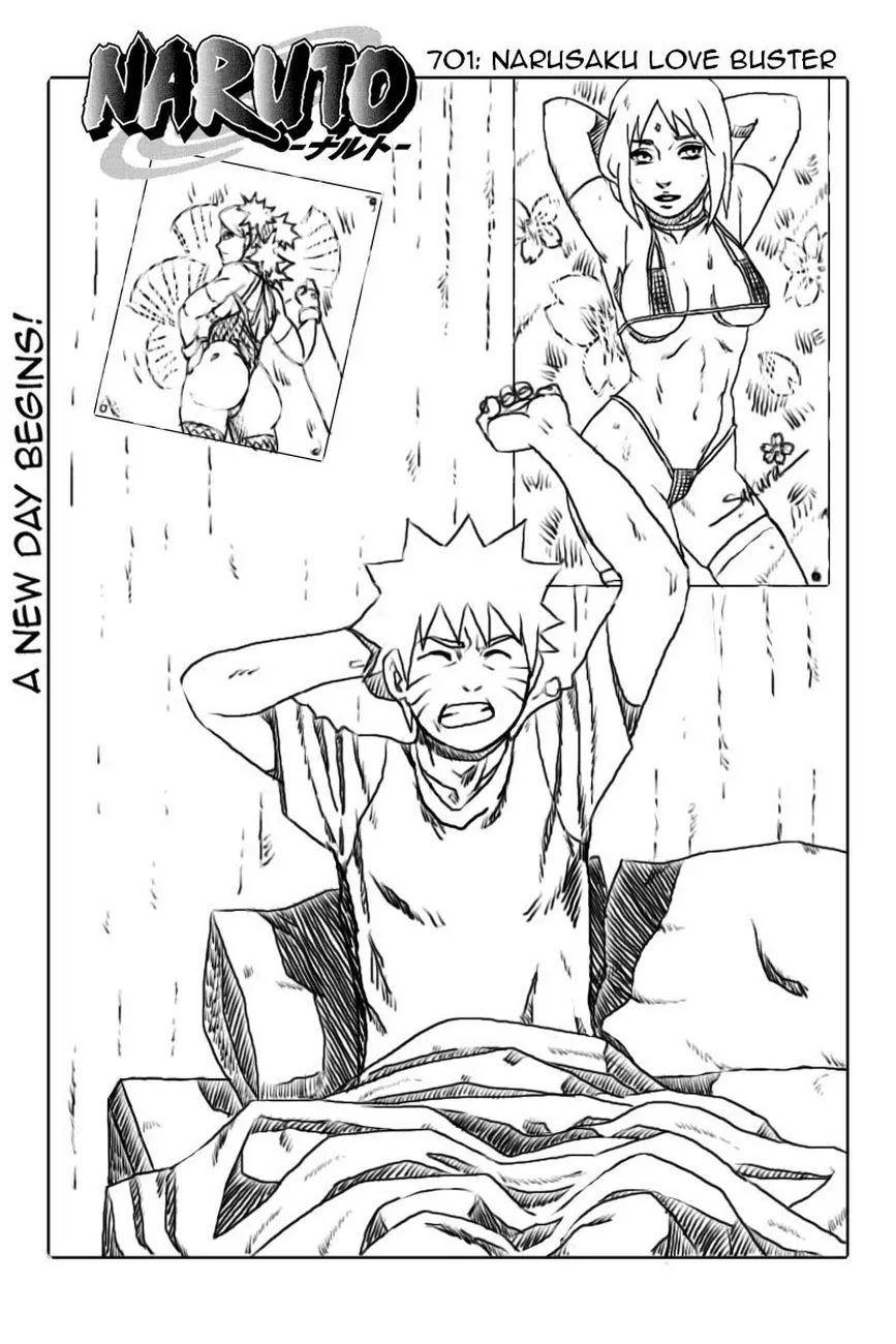 Narusaku Love Buster porno comics Cover