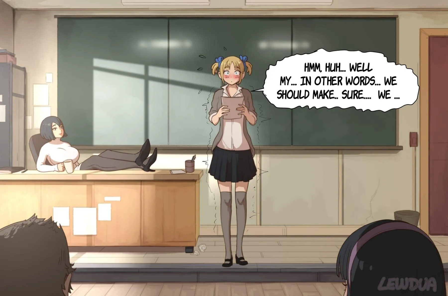 Lewdies 25 - Relieving Nessie's Presentation Stress porno comics