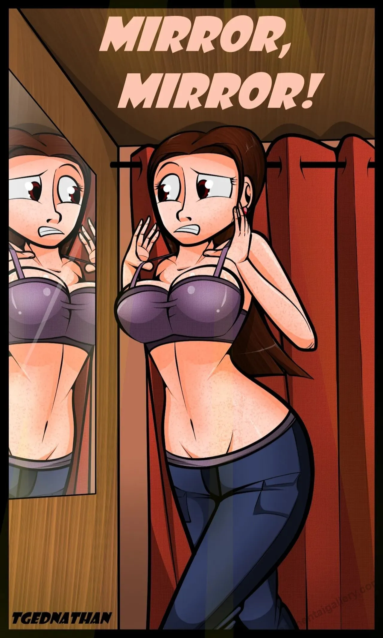 Mirror, Mirror! porno comics Cover