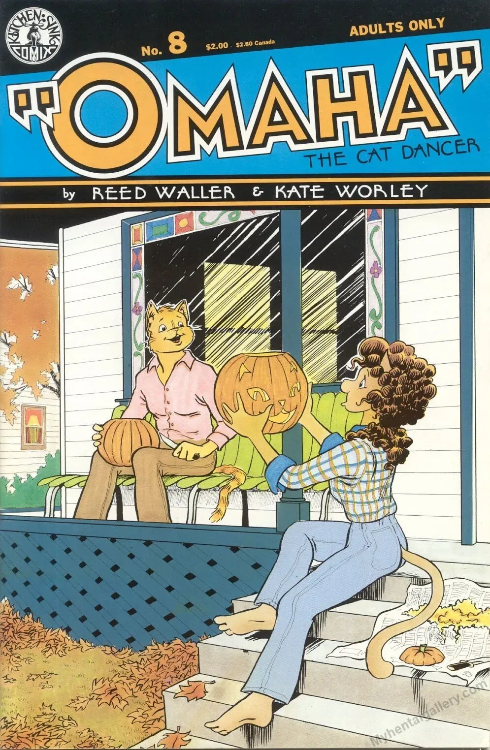 Omaha - The Cat Dancer 8 porno comics