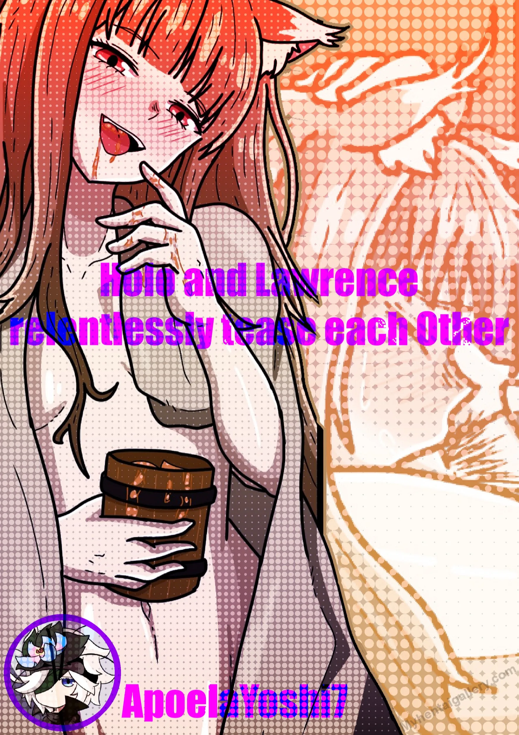 Holo And Lawrence Relentlessly Tease Each Other porno comics