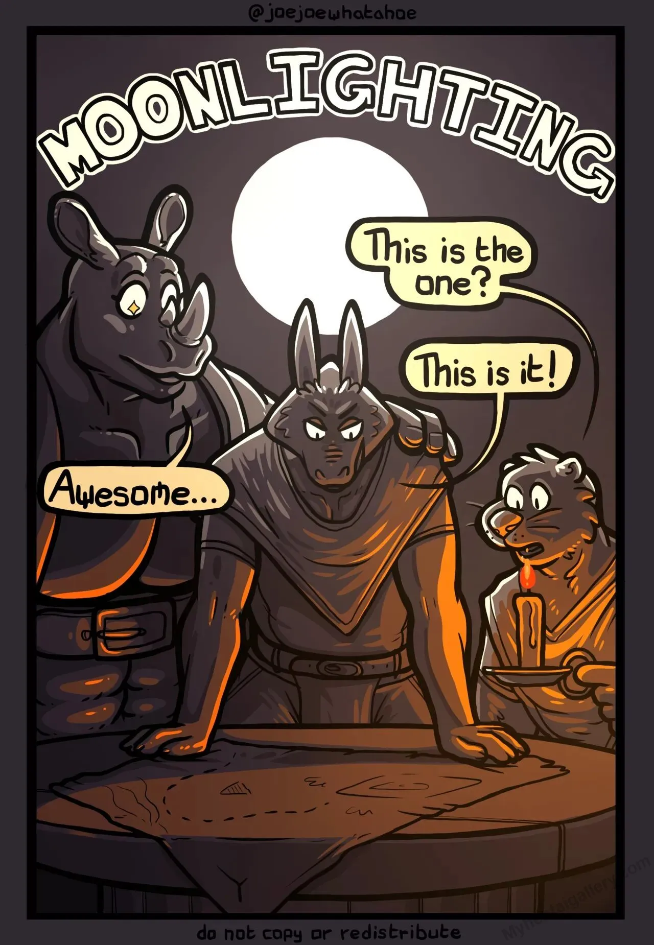 Moonlighting porno comics Cover
