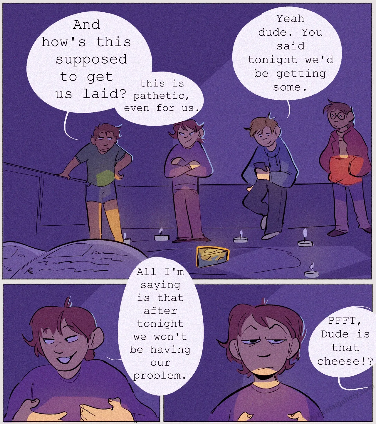 Up All Night To Get (Un)Lucky porno comics