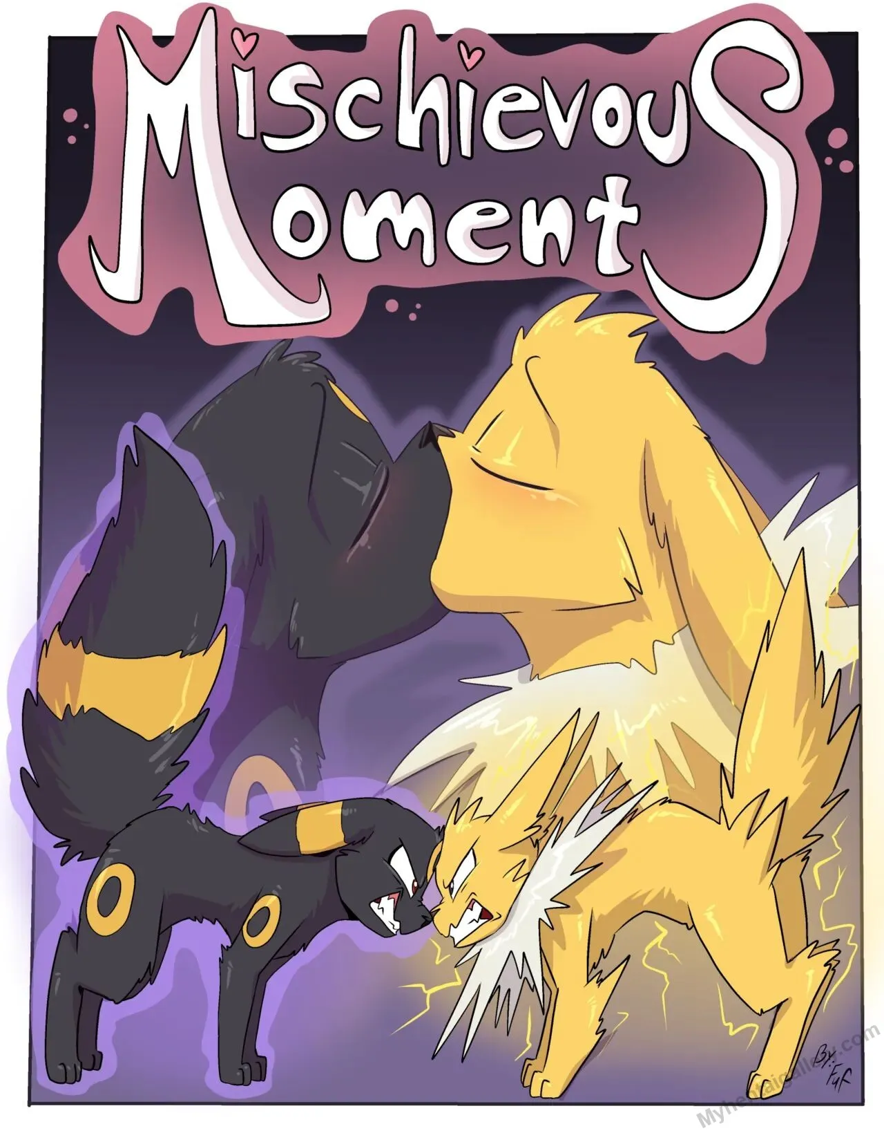 Mischievous Moments porno comics Cover