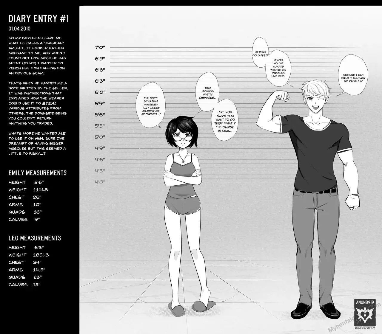Muscle Tales 2 porno comics