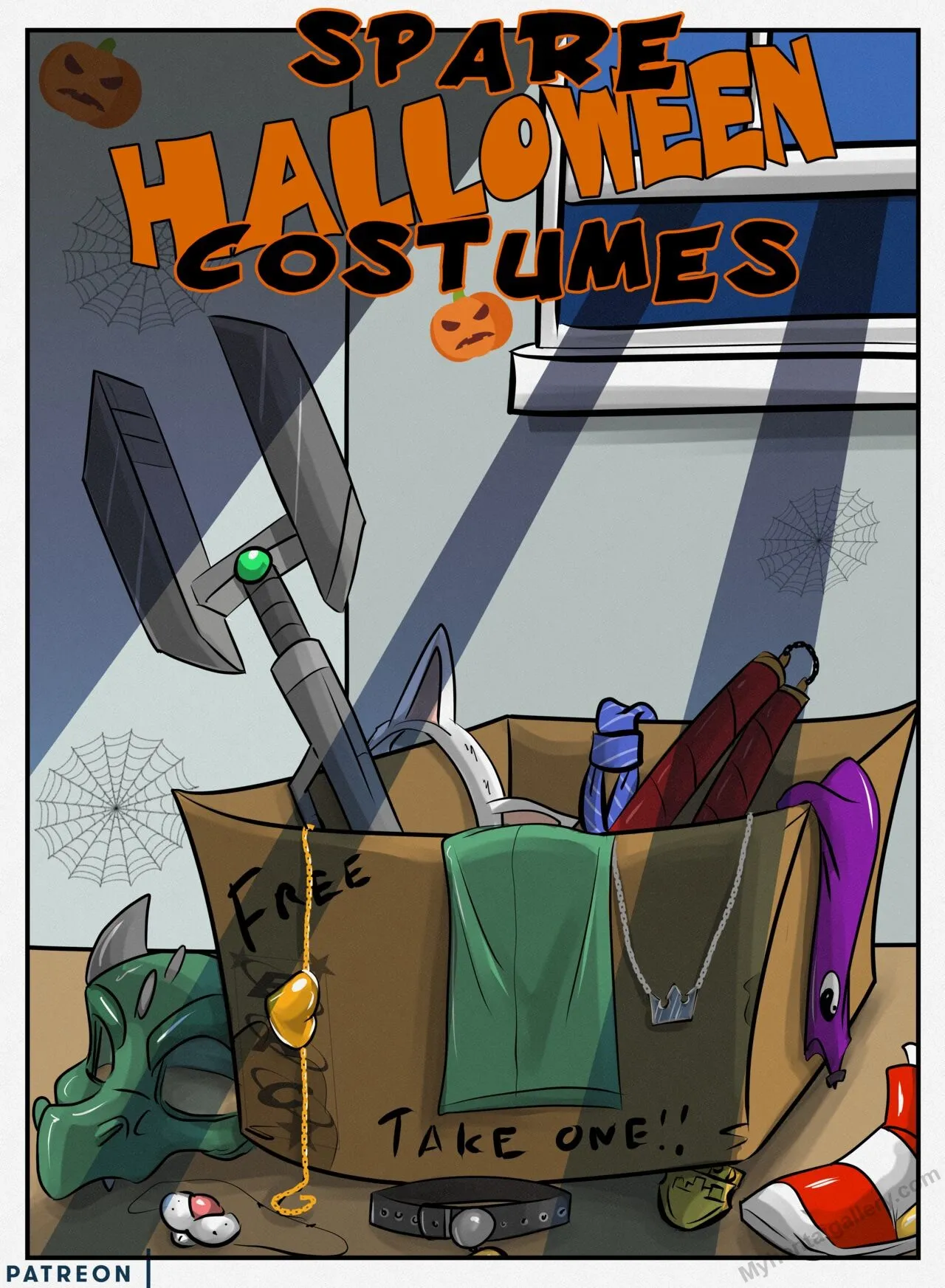 Spare Halloween Costumes porno comics
