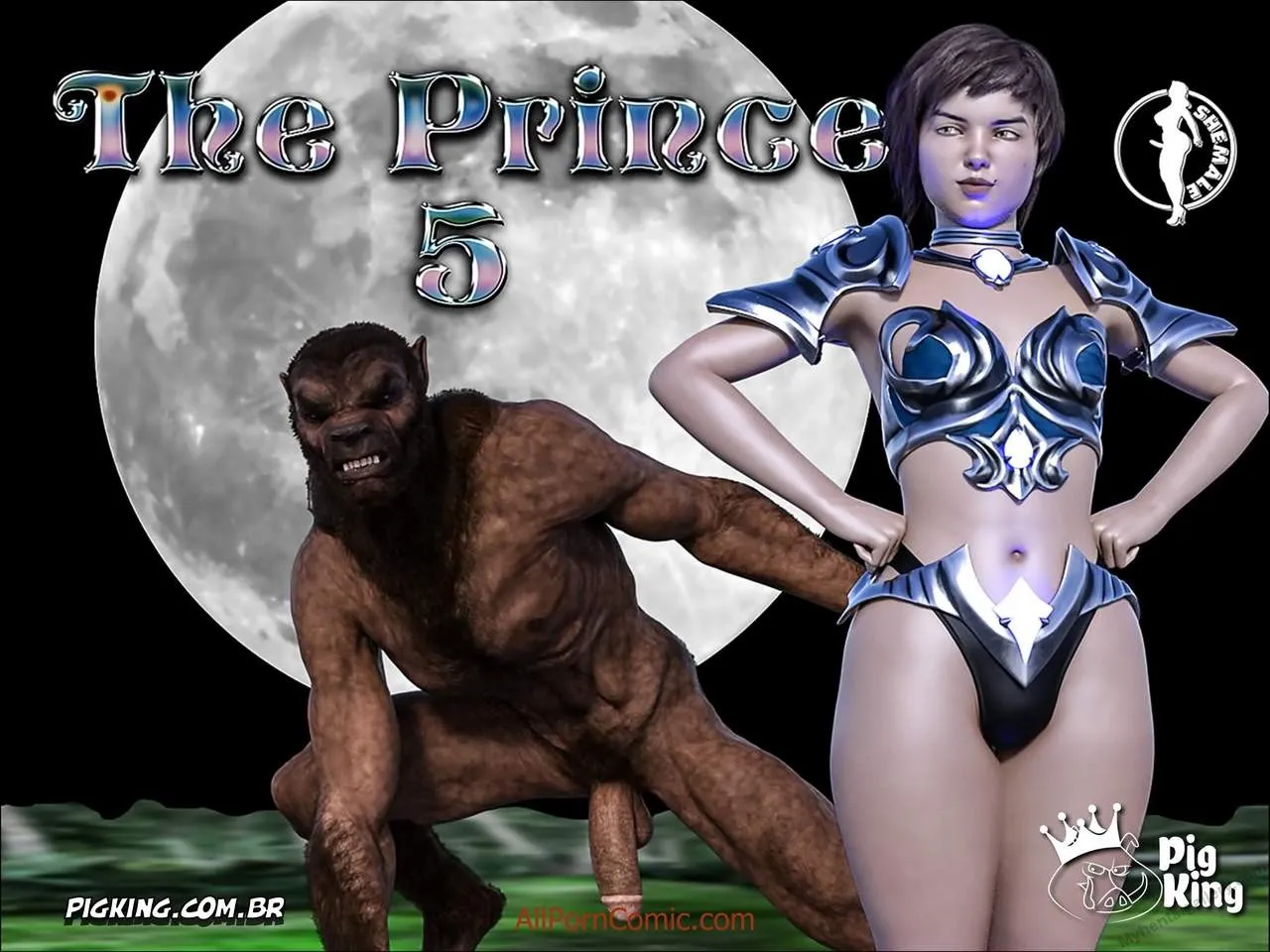 The Prince 5 porno comics Cover
