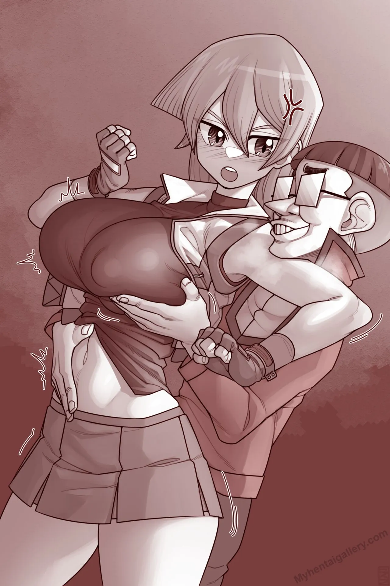 Alexis Rhodes Zuri porno comics Cover