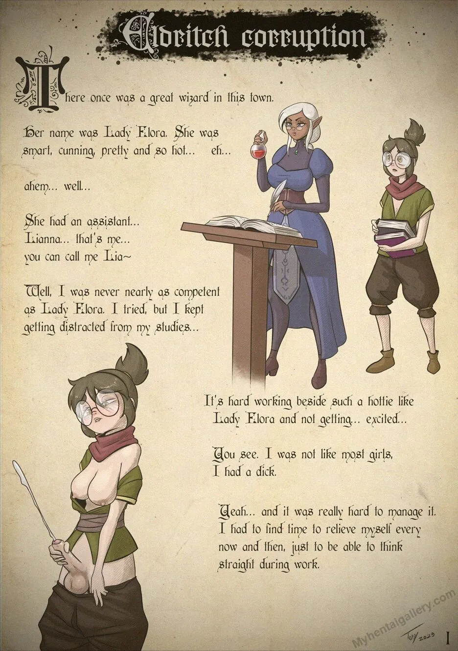 Eldritch Corruption porno comics