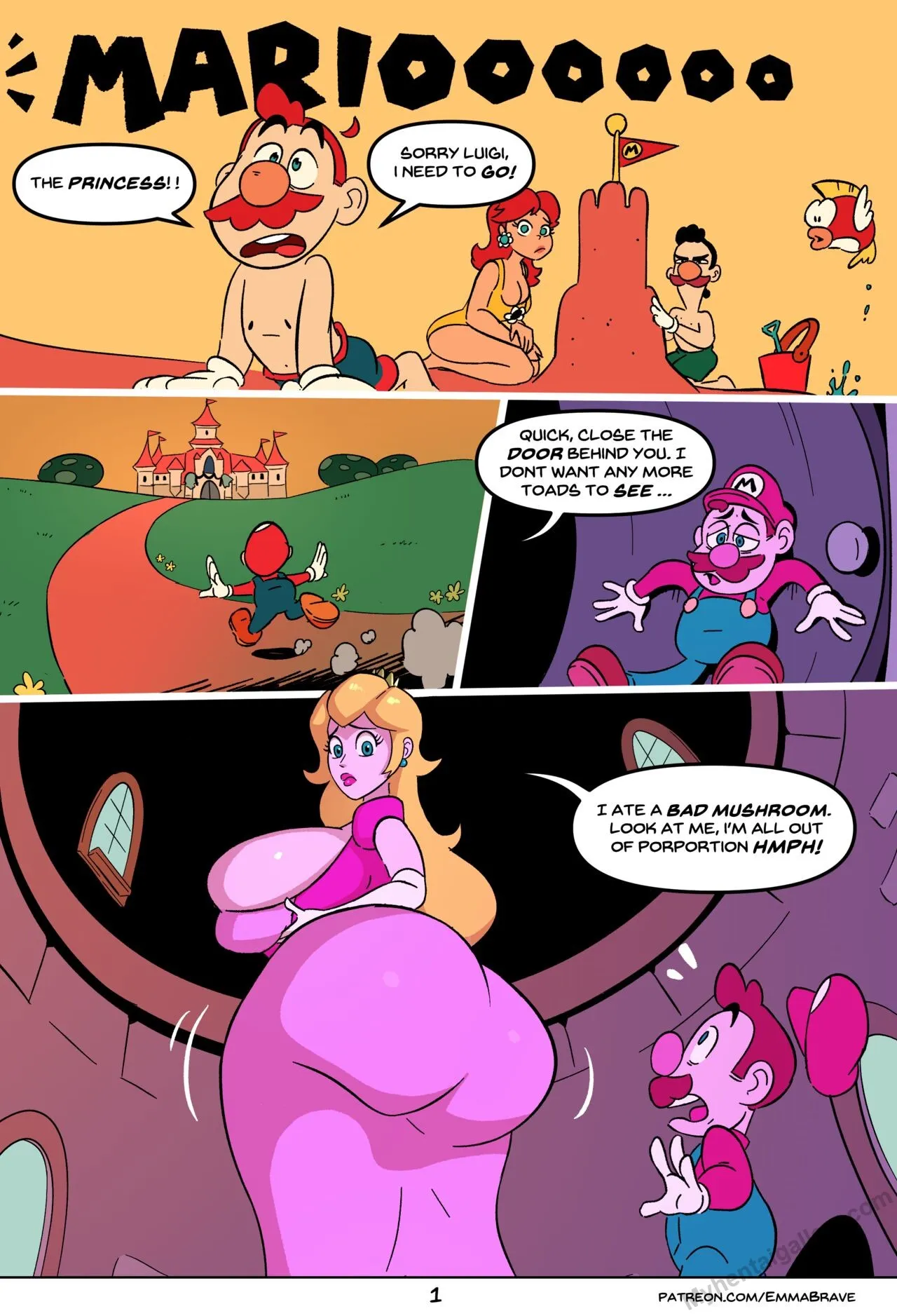 Peaches porno comics