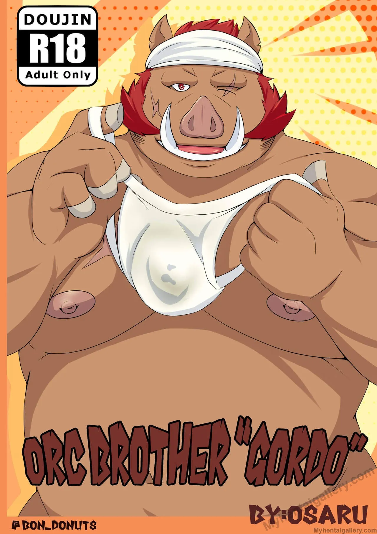 Orc Brother Gordo porno comics