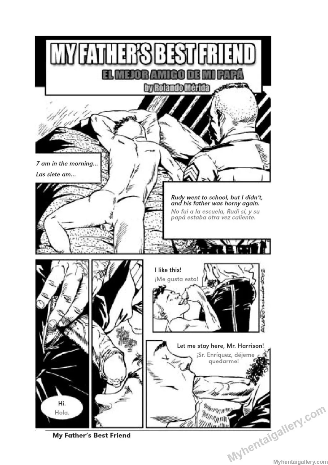 My Best Friend And Father 4 porno comics Cover