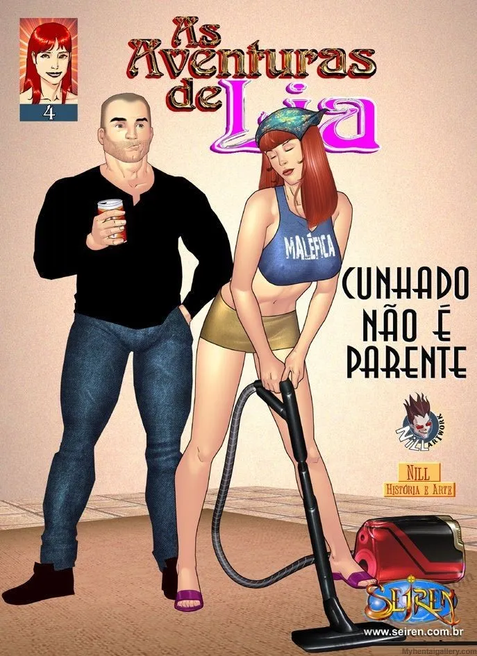 Lia's Adventures 4 porno comics Cover