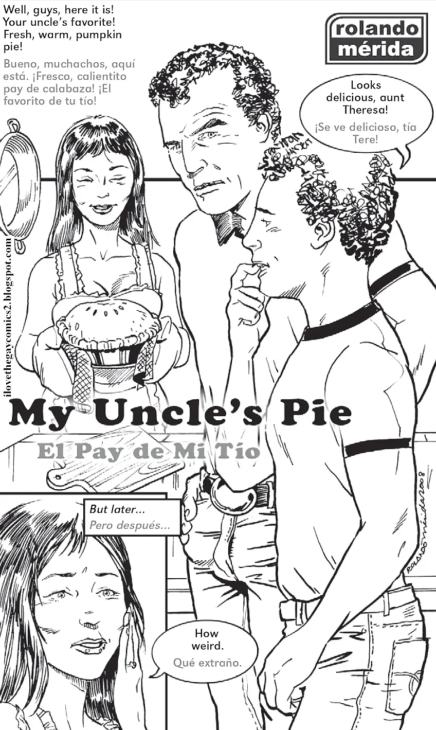 My Uncle's Pie porno comics Cover