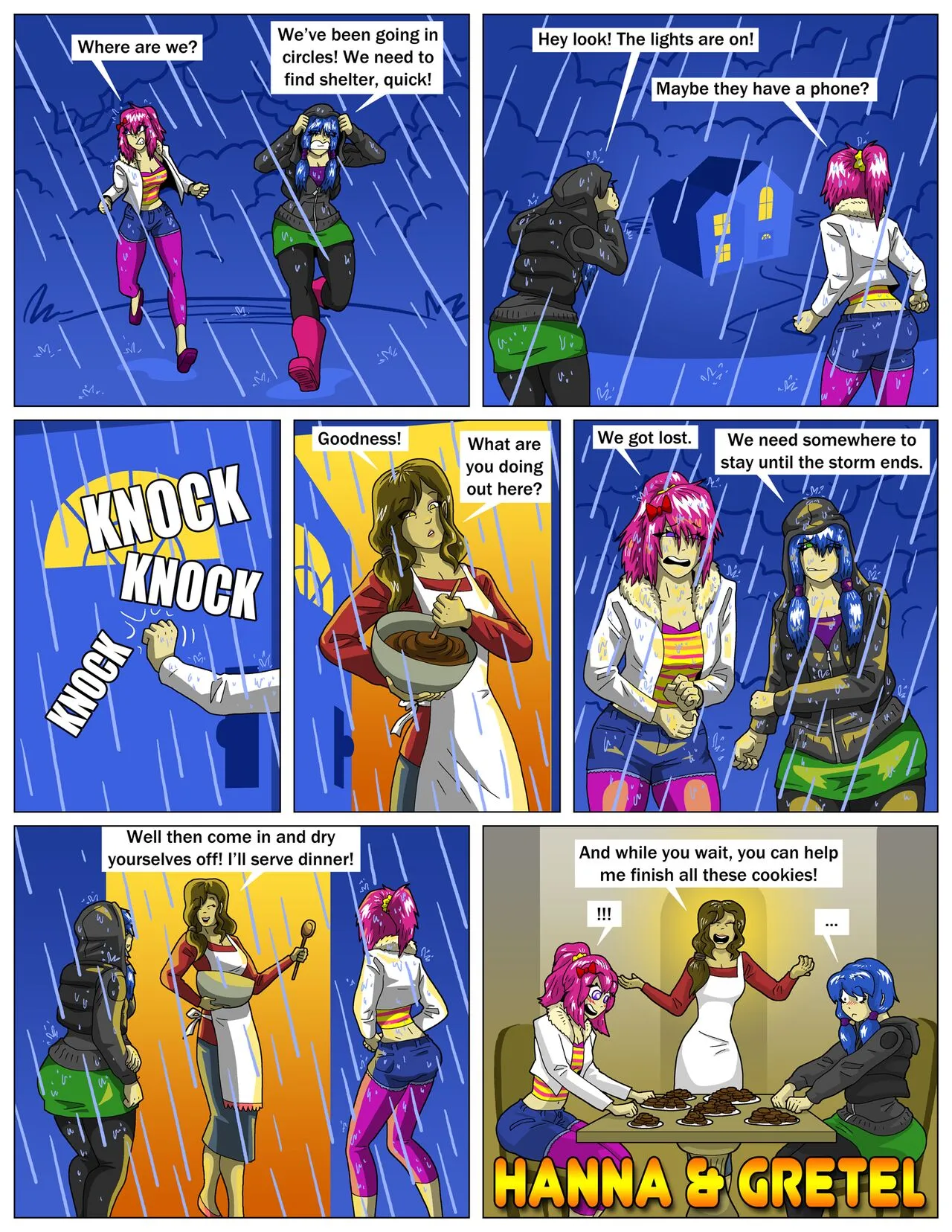 Hana And Gretel porno comics