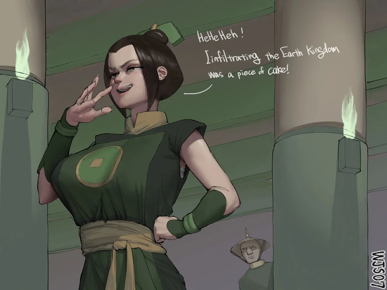Azula Gets Caught By Earth Kingdom Gigachads porno comics Cover