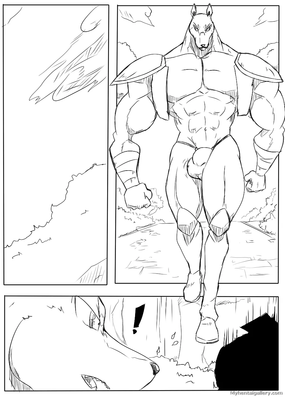 Bruno Vs Jensu porno comics Cover