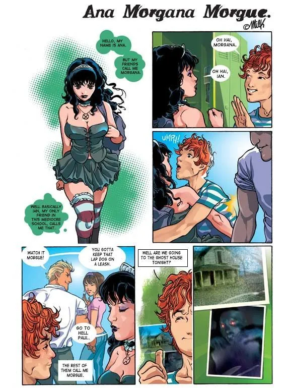 Ana Morgana 1 porno comics