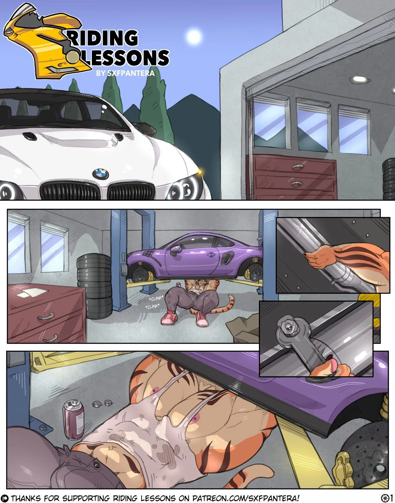 Riding Lessons! porno comics