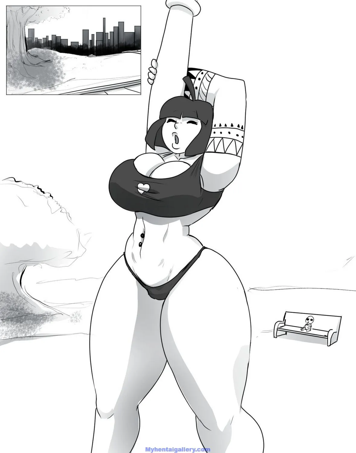 Lil Fucker Alien 2 porno comics