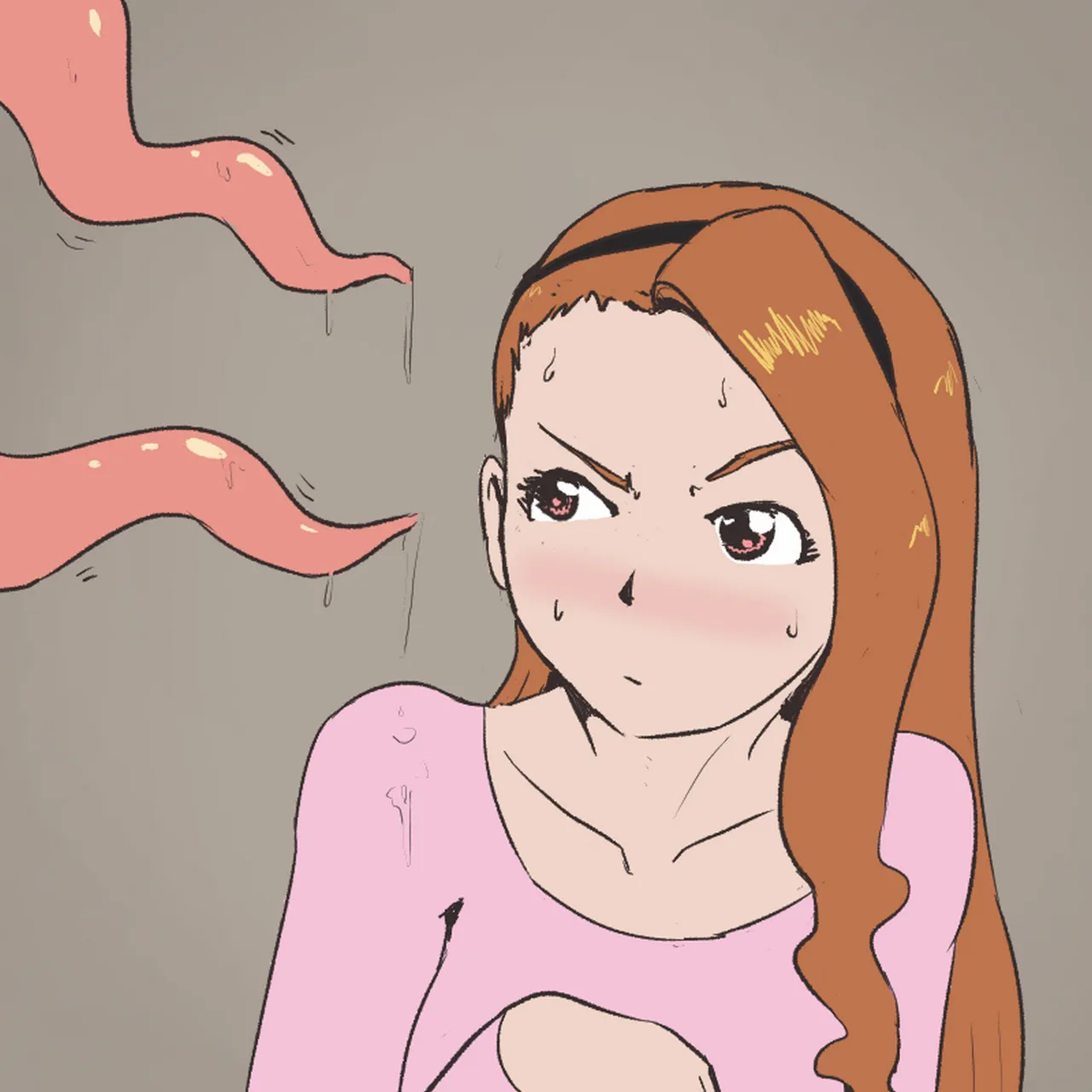 Iori x Tentacles porno comics