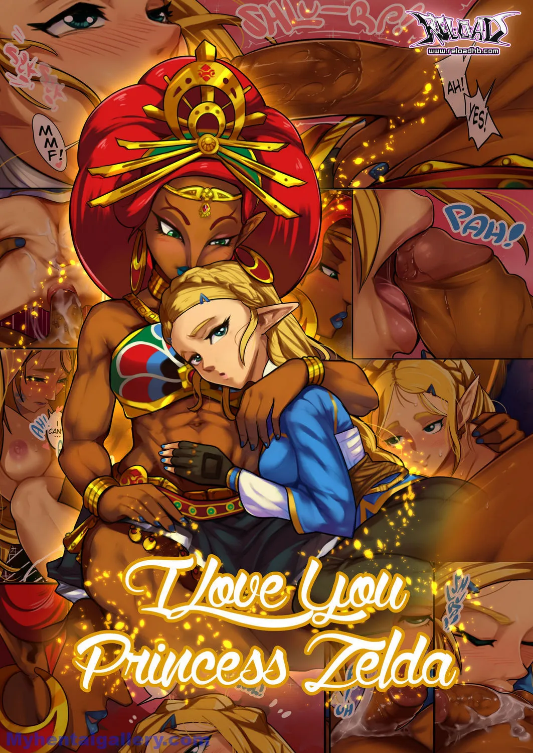 I Love You Princess Zelda porno comics