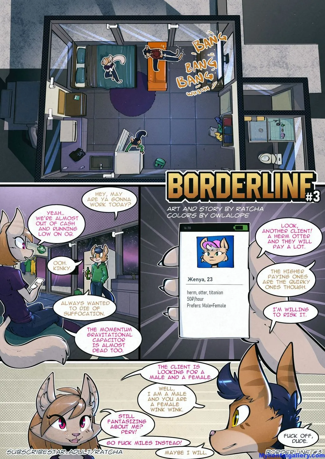 Borderline 3 porno comics