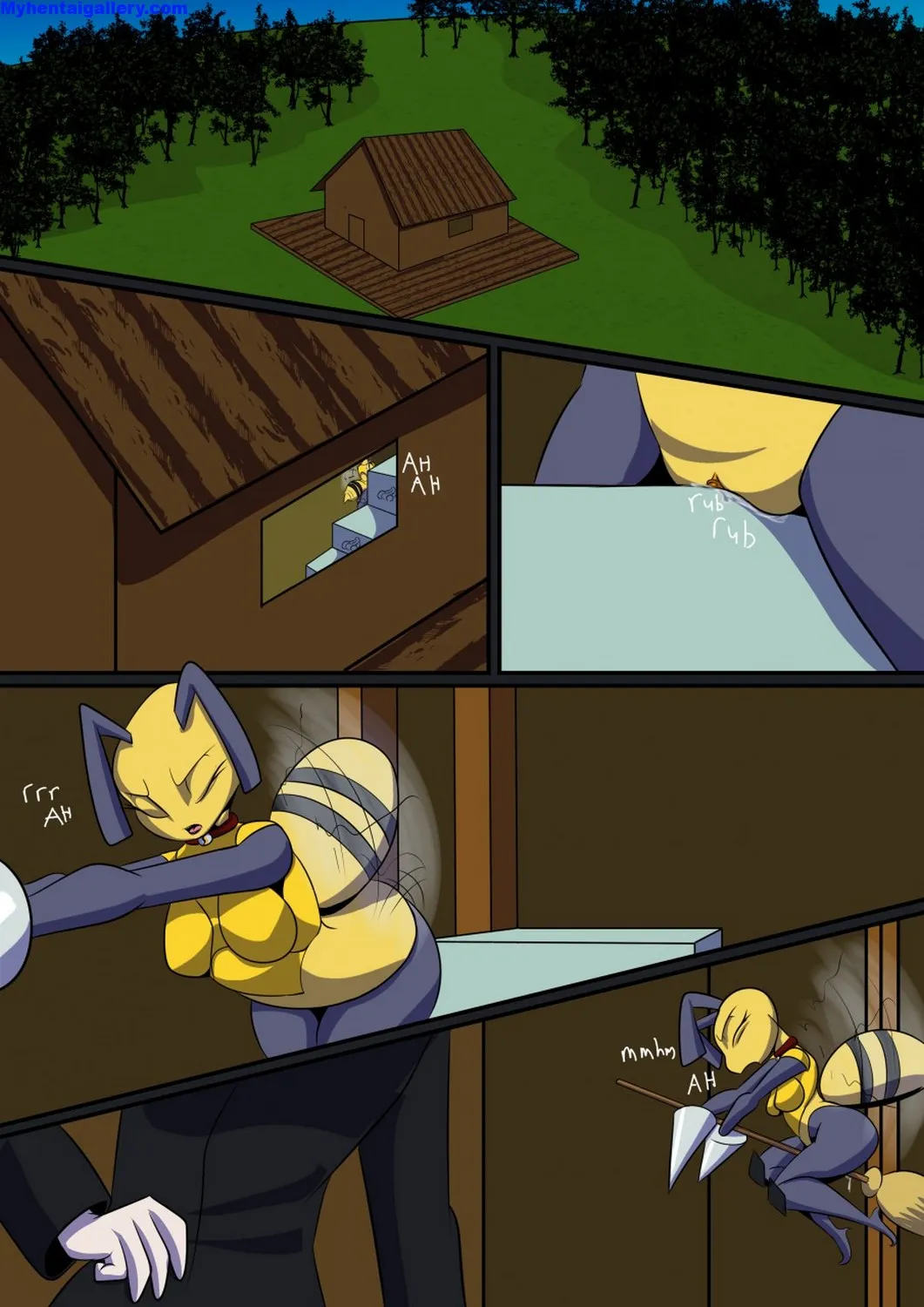 Beesiness Assistance porno comics