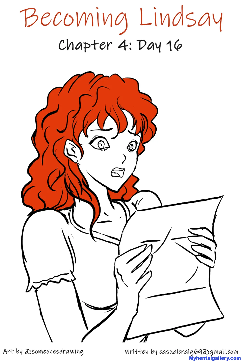Becoming Lindsay 4 - Day 16 porno comics