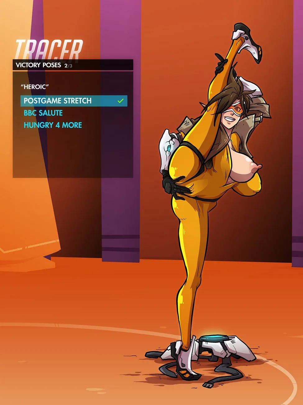 Tracer Poser porno comics