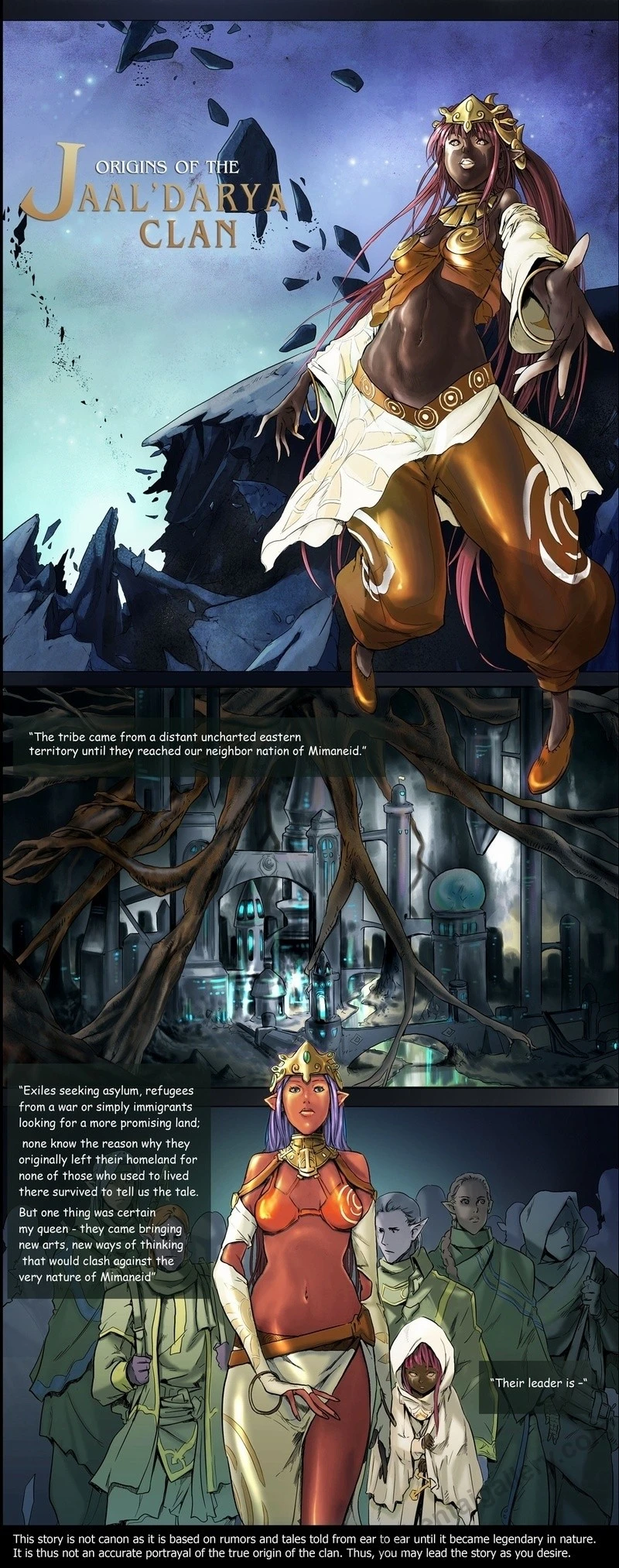 Drowtales 14 - Origin Of The Jaal'Darya porno comics