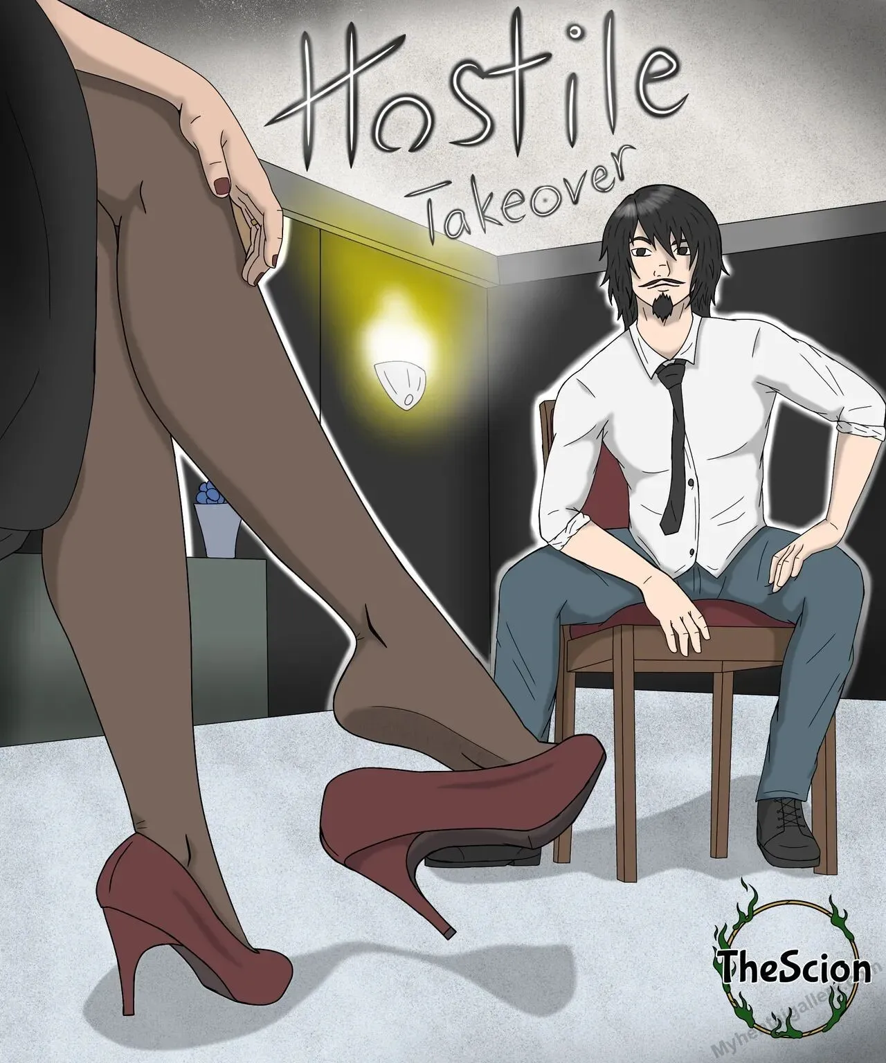 Three's Company - Hostile Takeover porno comics Cover