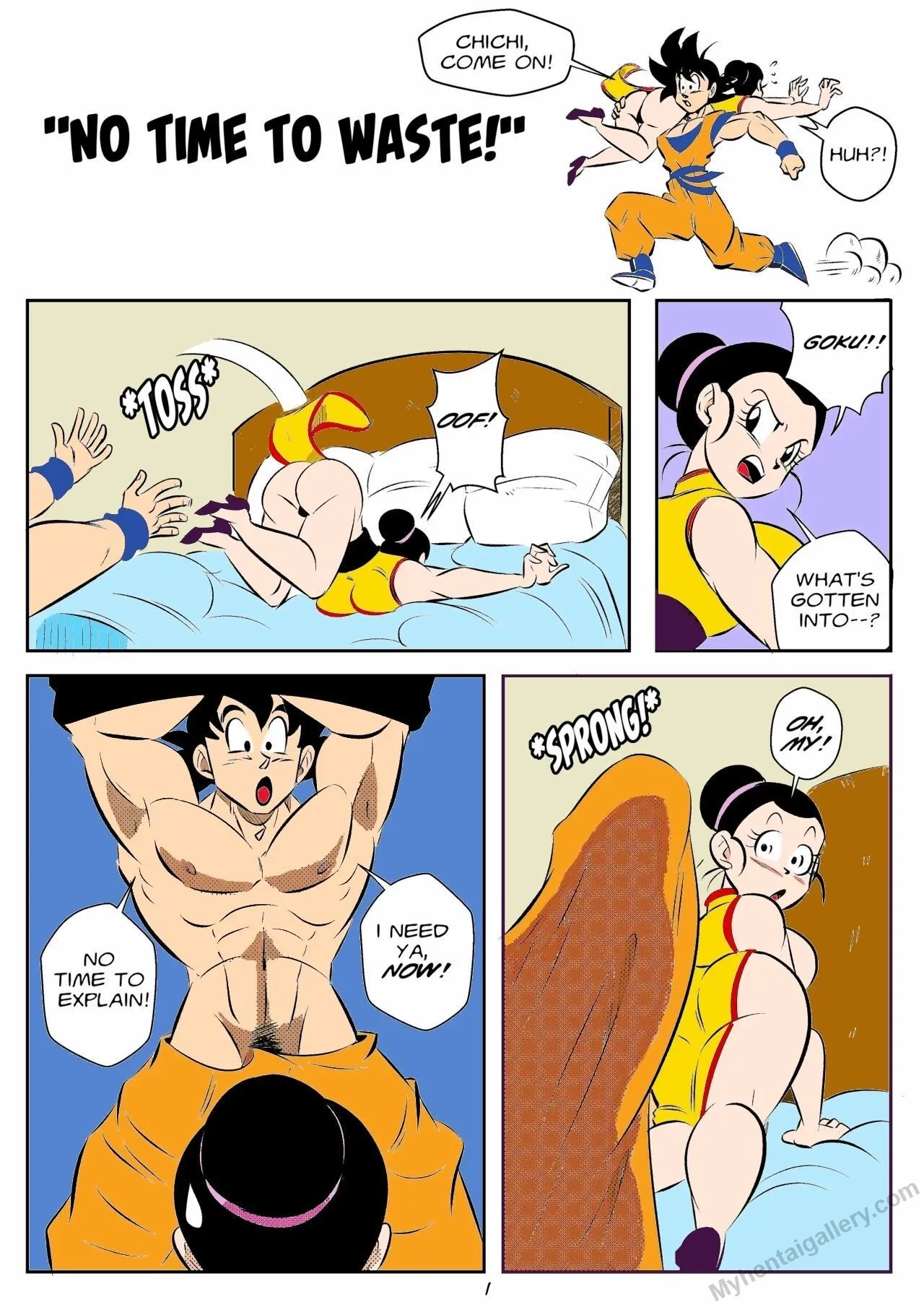 No Time To Waste (Colored) porno comics Cover