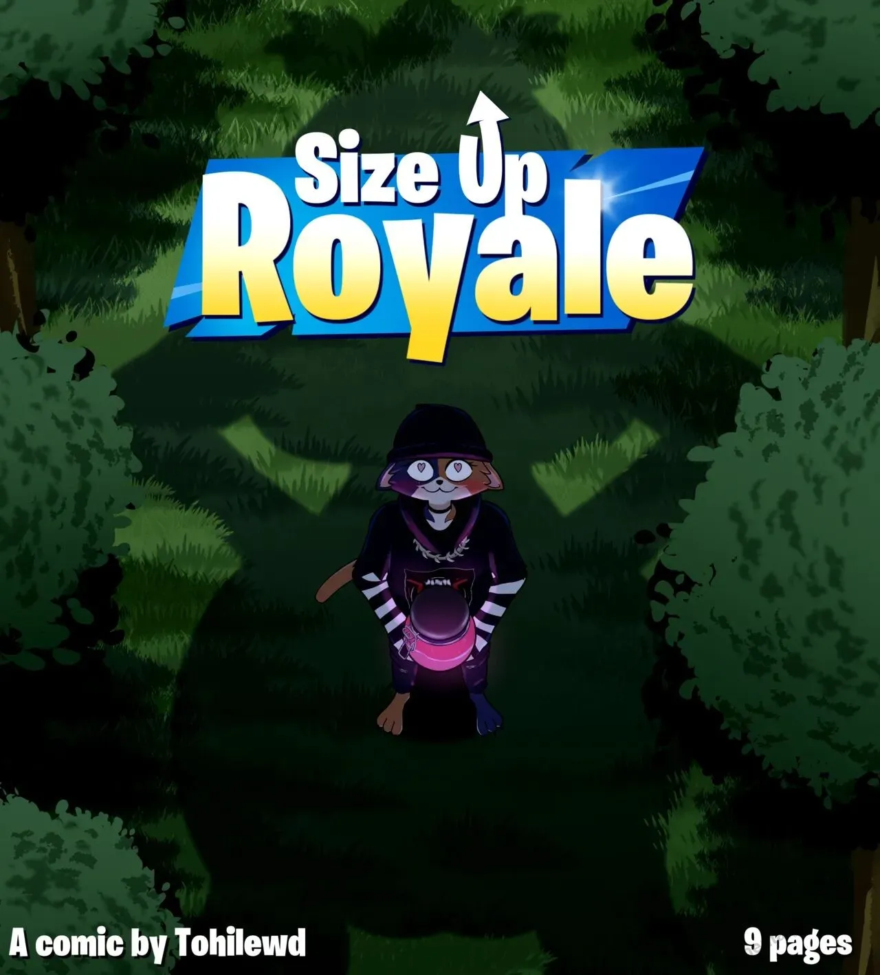 Size Up Royale porno comics Cover