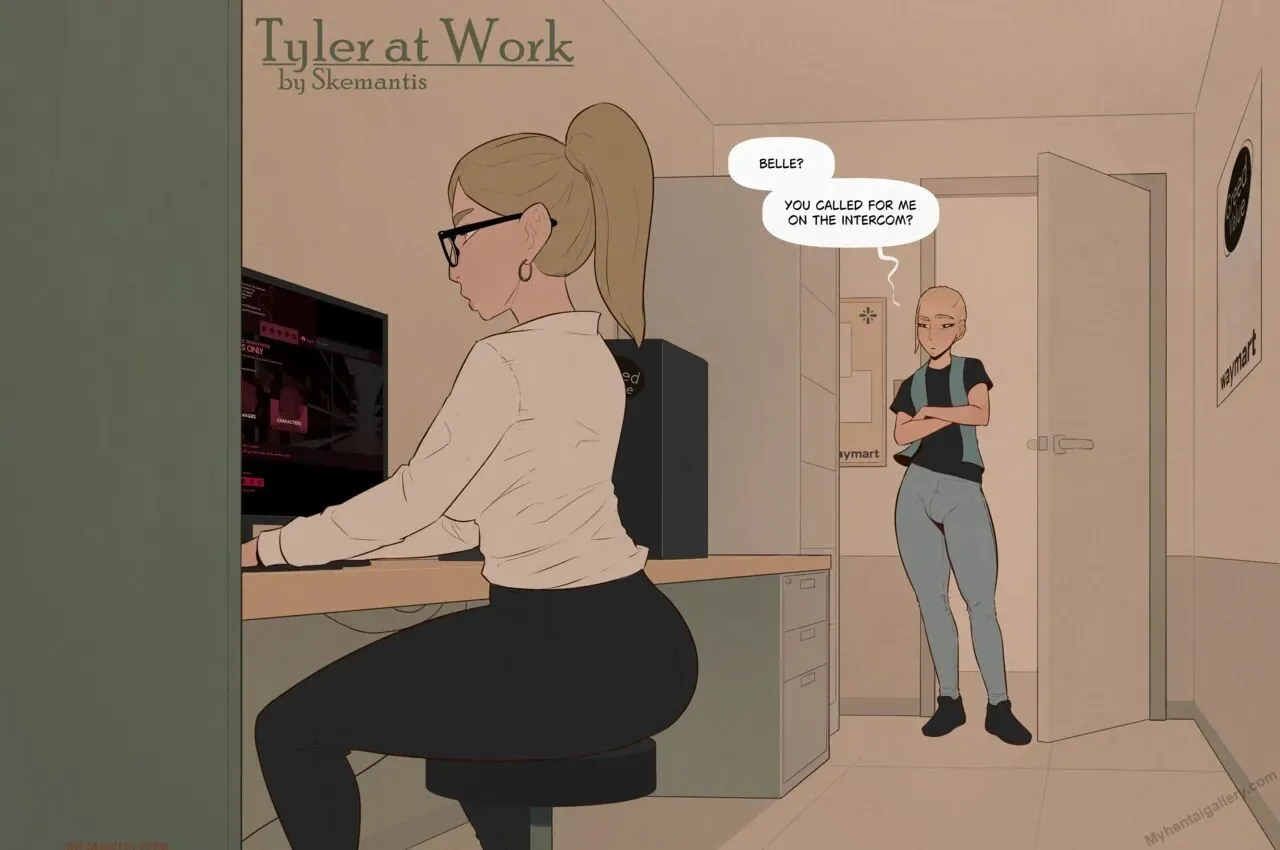 Tyler At Work 1 porno comics Cover
